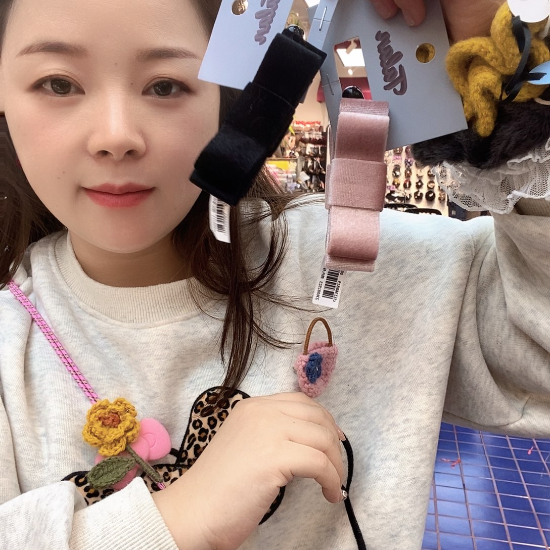 皮质非金属下单备注颜色小号香蕉夹