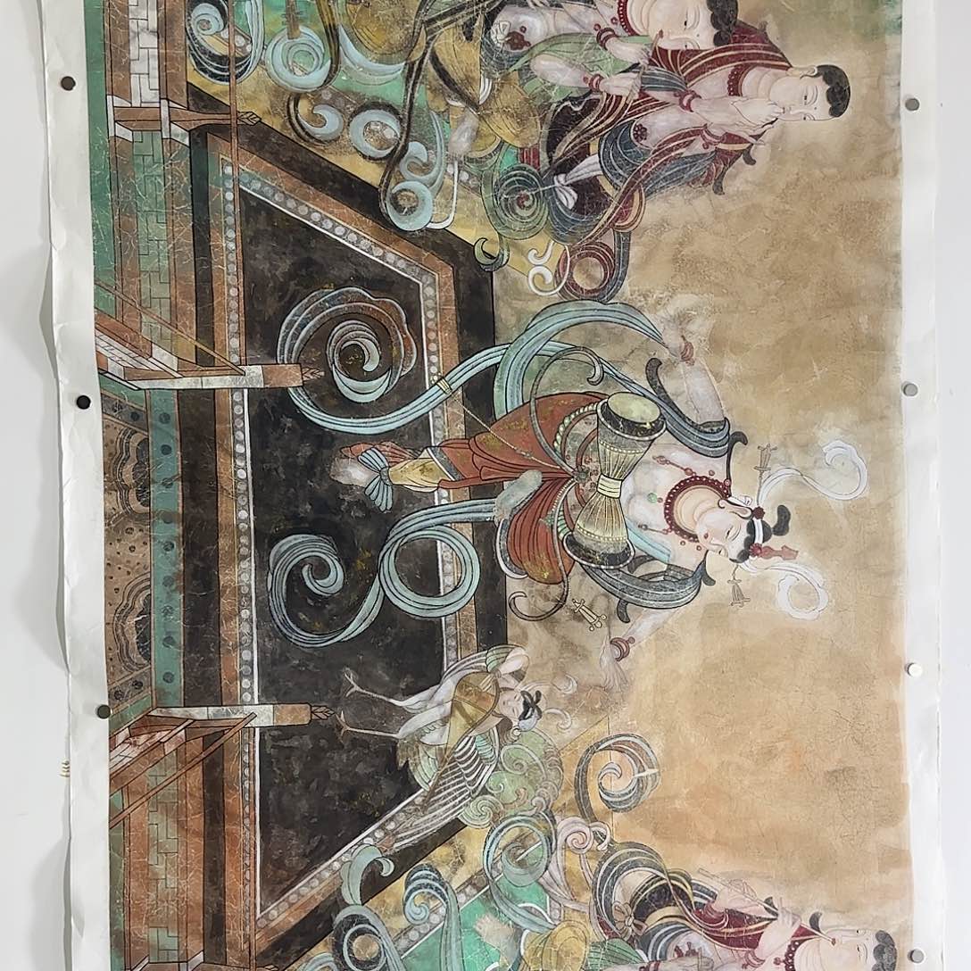 国画艺术家的作品