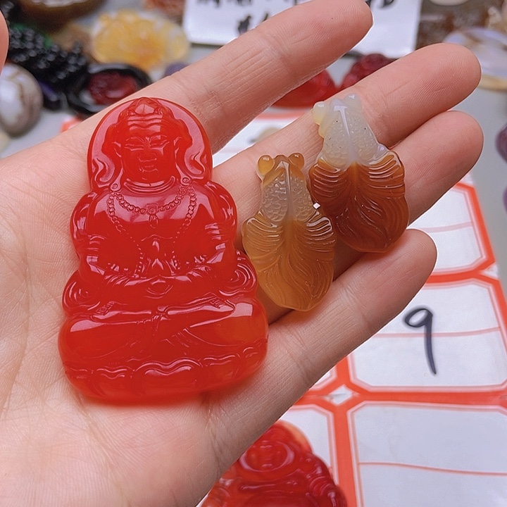 【闪购商品】未镶嵌玛瑙/玉髓珠宝半成品╰****╯