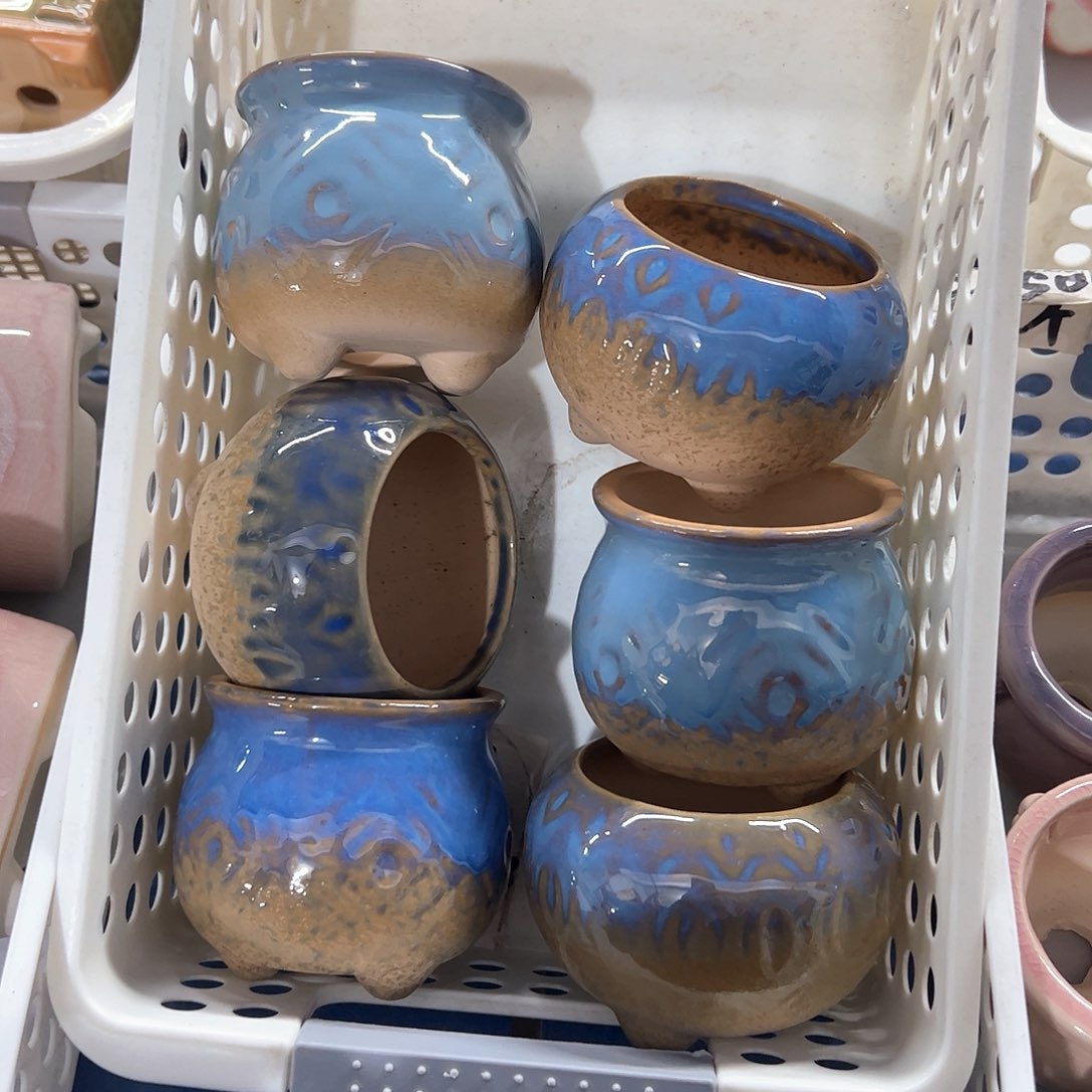 陶瓷多肉小花盆@@2075