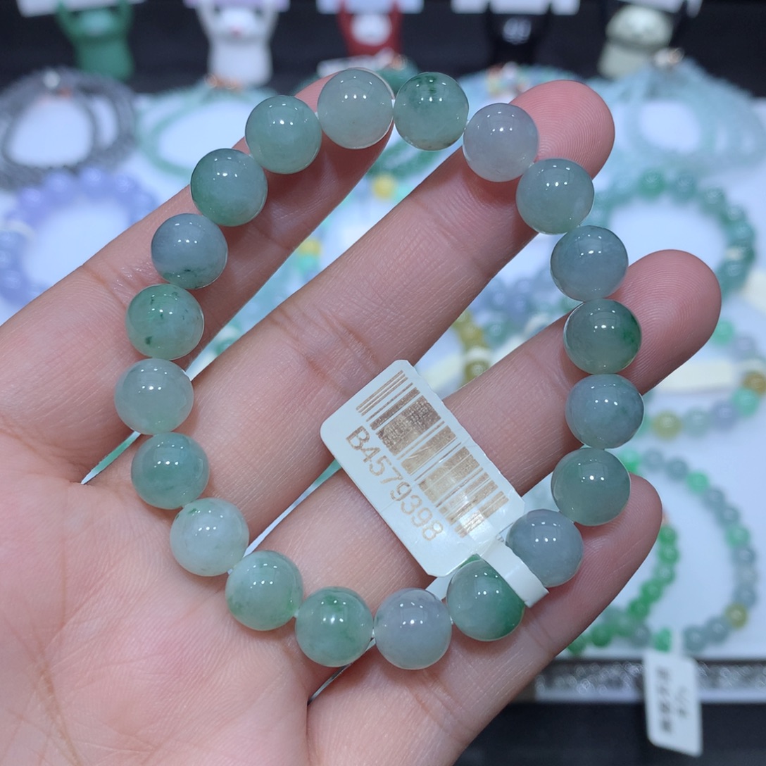 翡翠未镶嵌手串天然