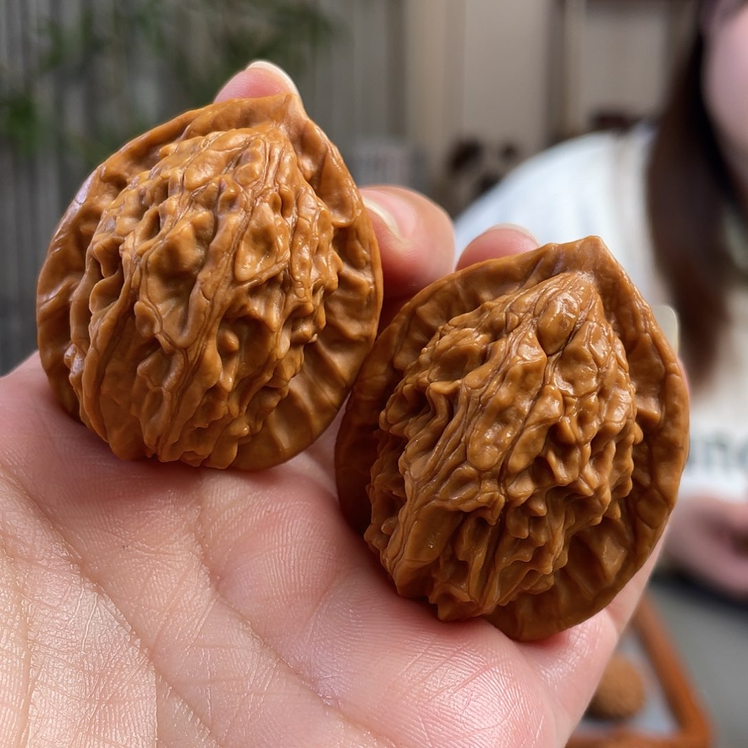 桃核把件39×39尺全品西北大红袍CN01326已打底