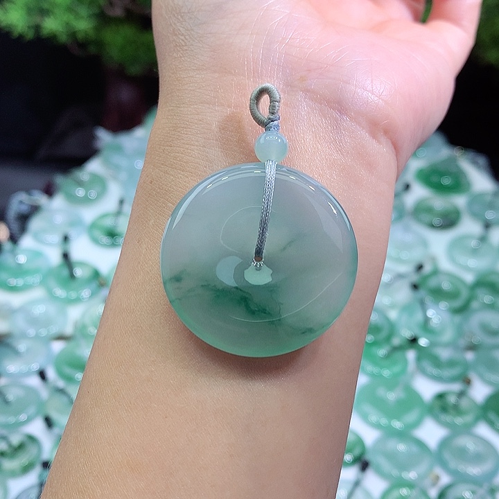 颈饰未镶嵌翡翠21尺寸34.6*5.7