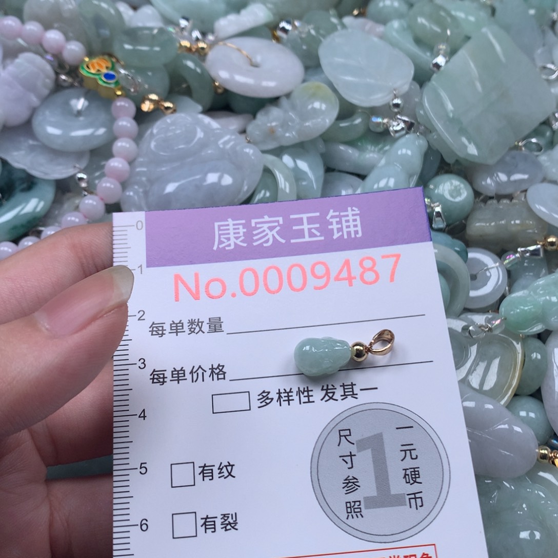 颈饰未镶嵌翡翠j