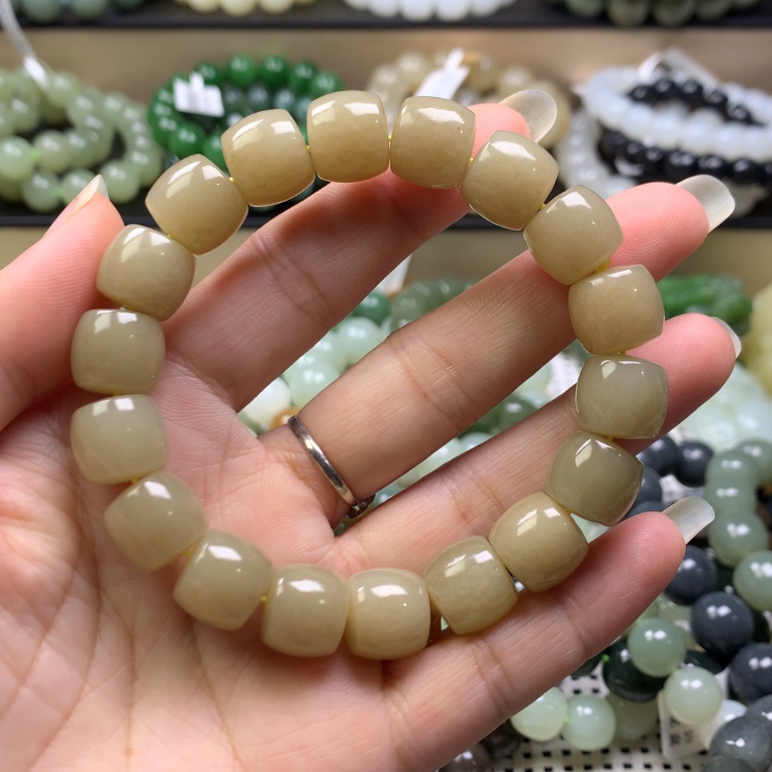 和田玉手链未镶嵌