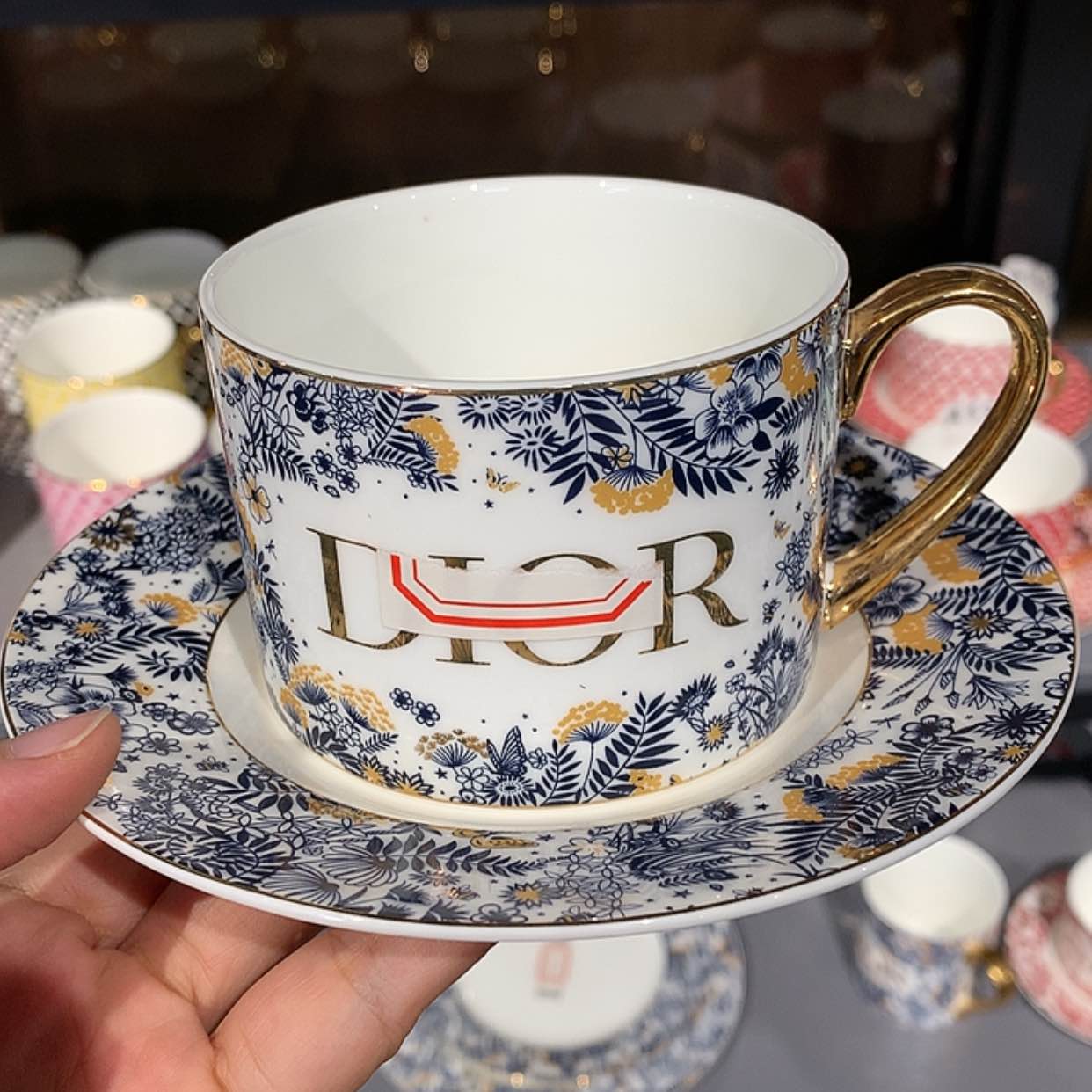 【闪购商品】瓷片两杯两碟