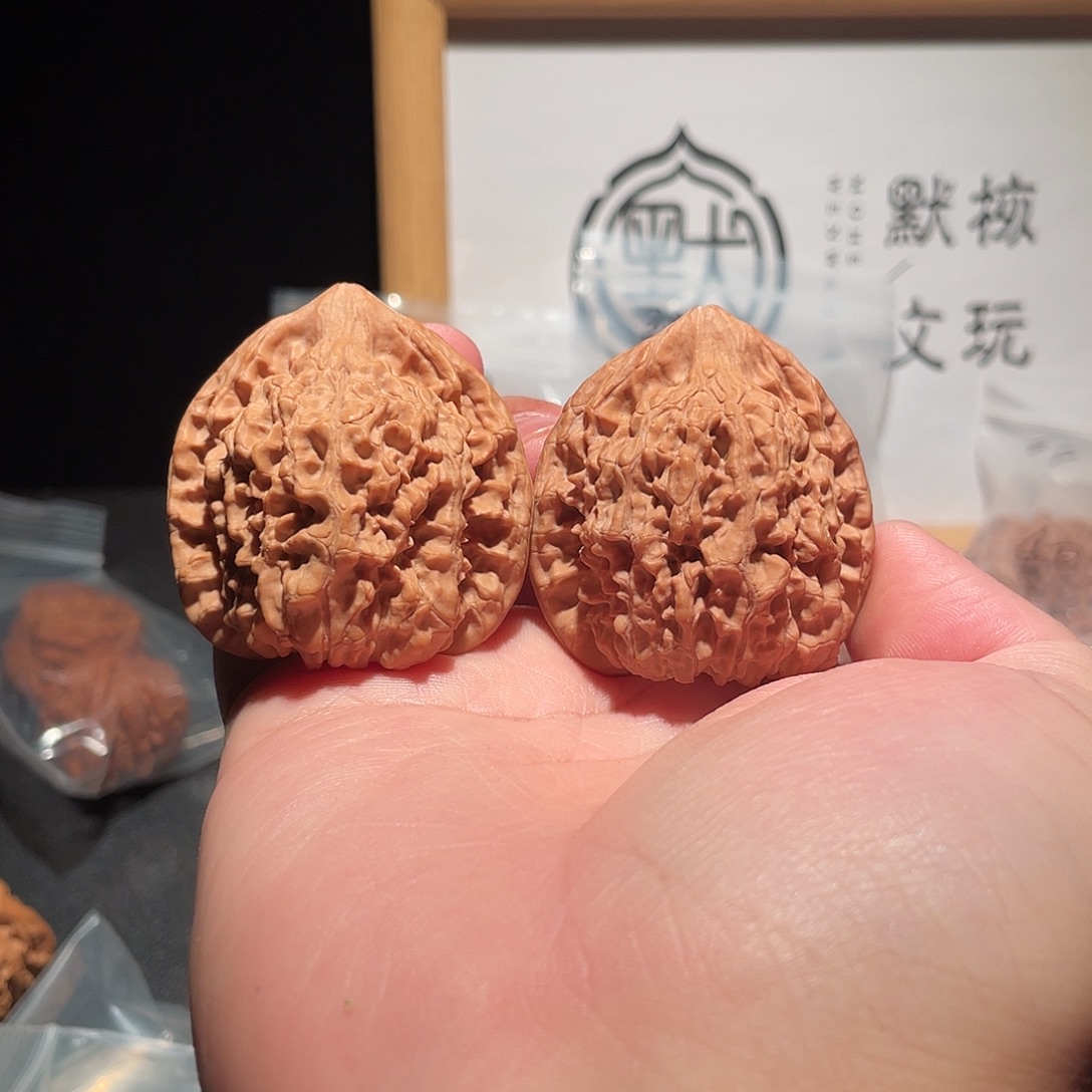 吊坠文玩核桃43全品官帽