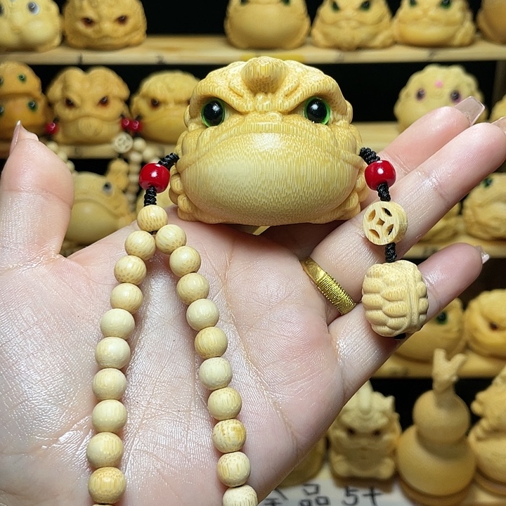 定***行独角恶霸竹链配饰+油刷