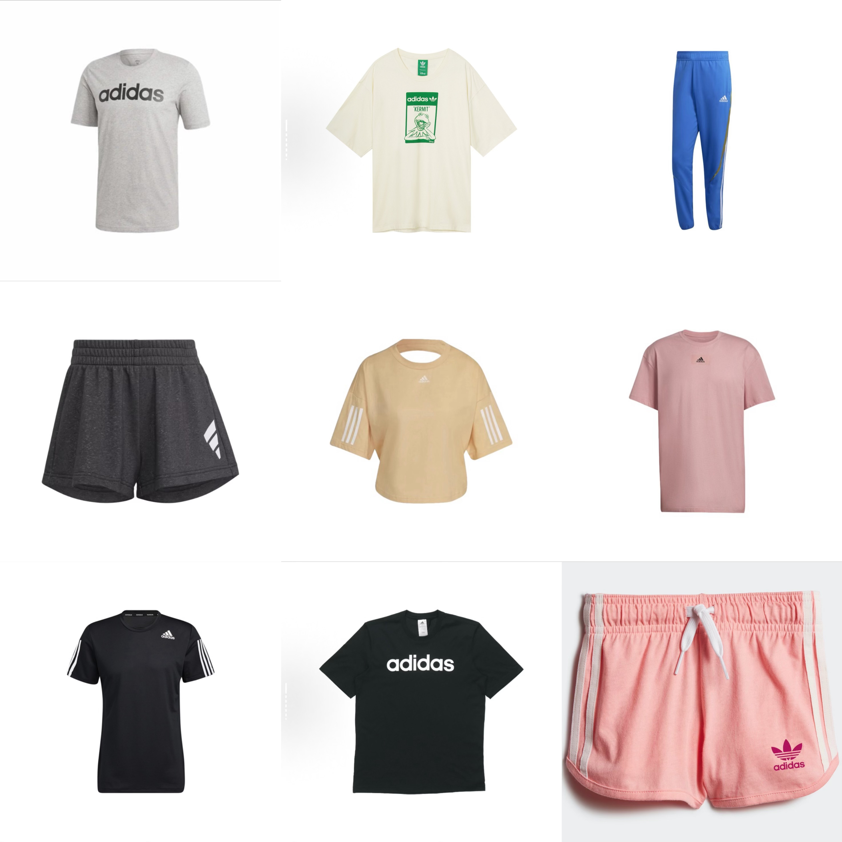 adidas 断码孤品运动服饰 (扣号链接)