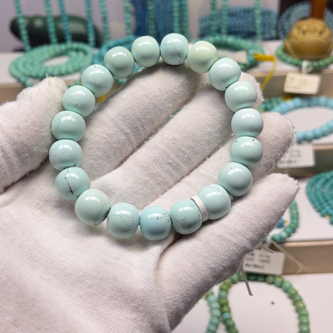 绿松石未镶嵌手链