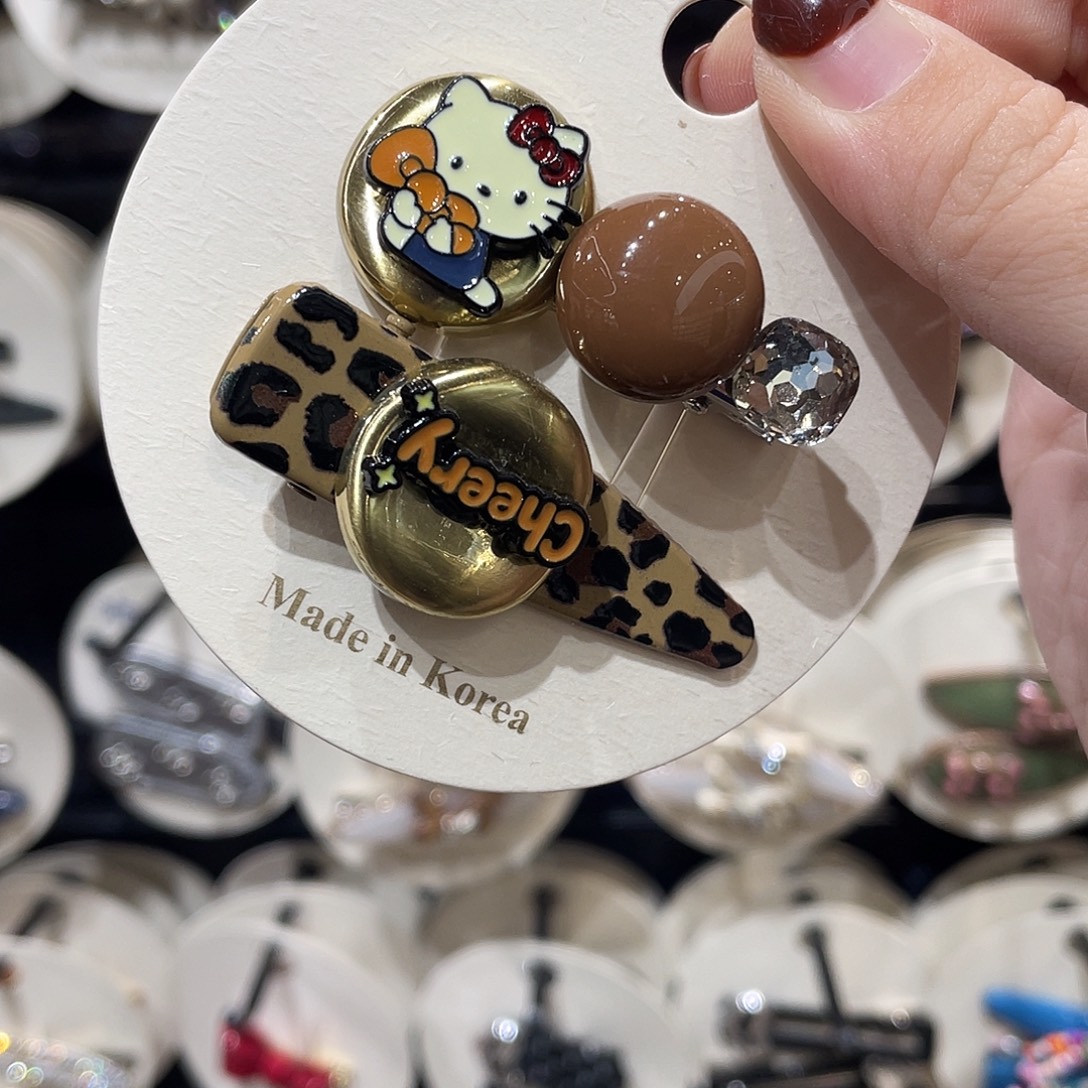 布艺非金属鸭嘴夹