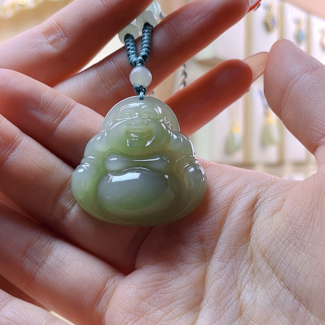 和田玉吊坠(赠链)未镶嵌丽****a