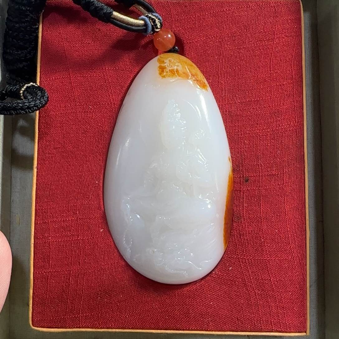 和田玉挂件未镶嵌