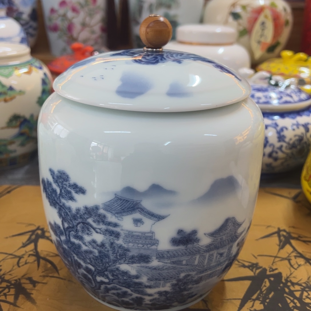 高端款家用茶叶罐