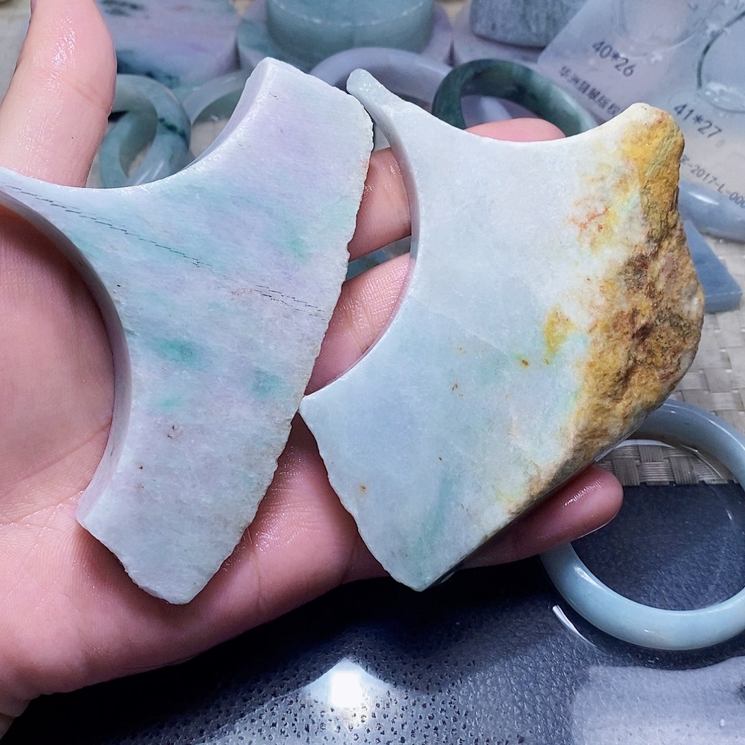 翡翠未镶嵌颈饰888