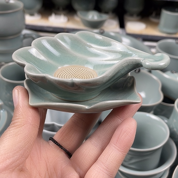 霈***蘅陶摆件茶漏特价9989