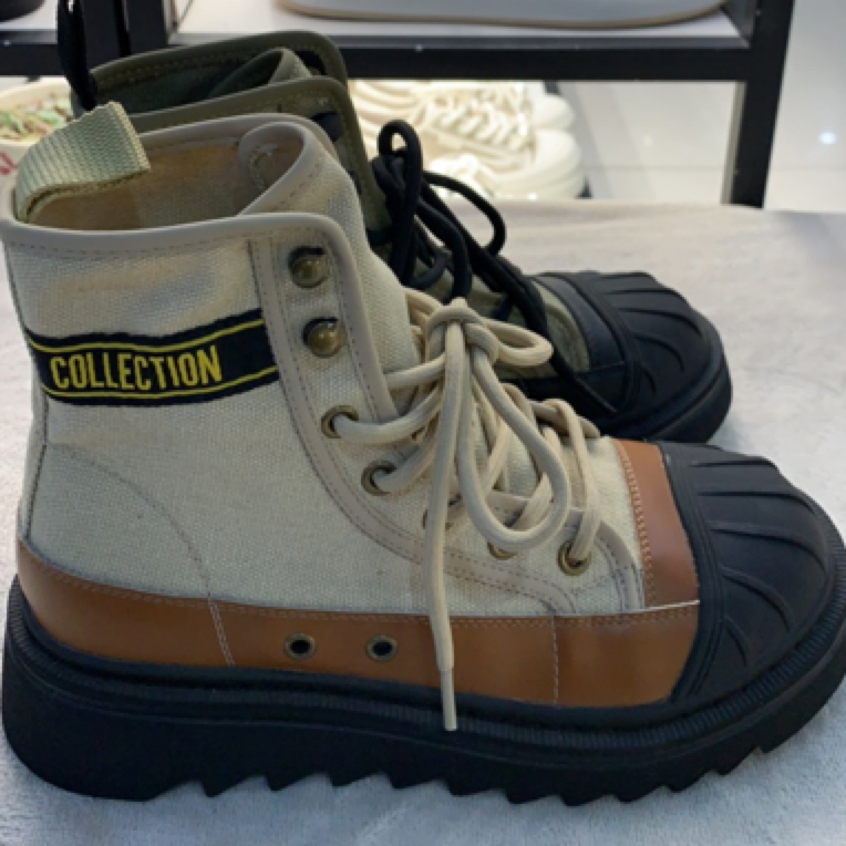 漫步佳人时尚休闲牛仔靴