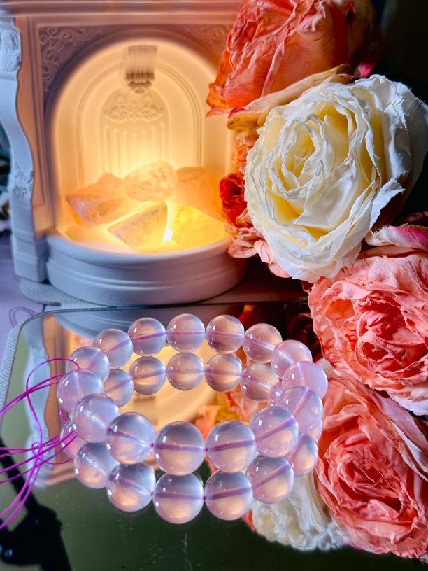 天然粉水晶16mm大颗粒多样性发一