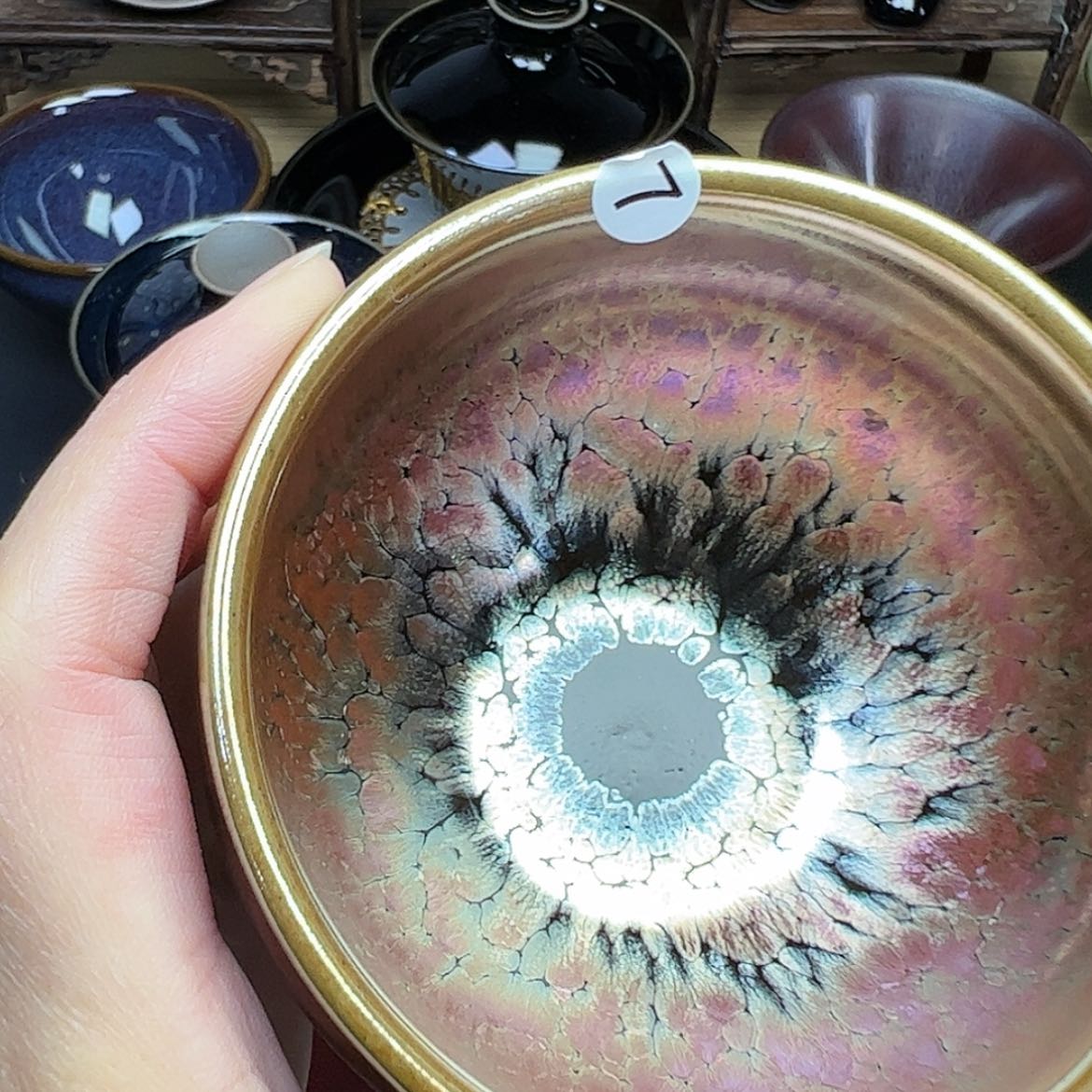 【闪购商品】茶盏建窑建盏主人杯