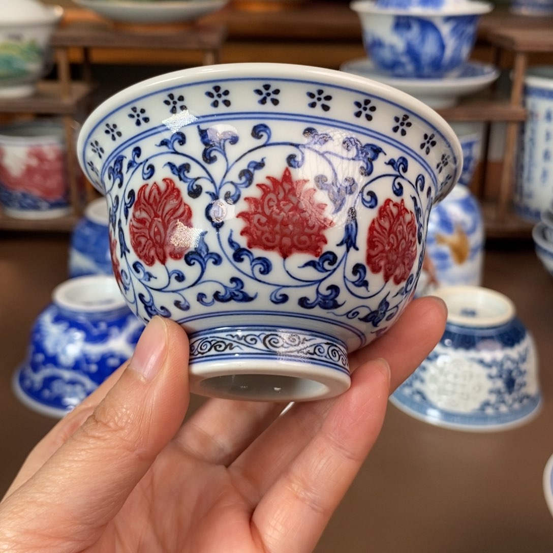 景德镇陶瓷手工手绘