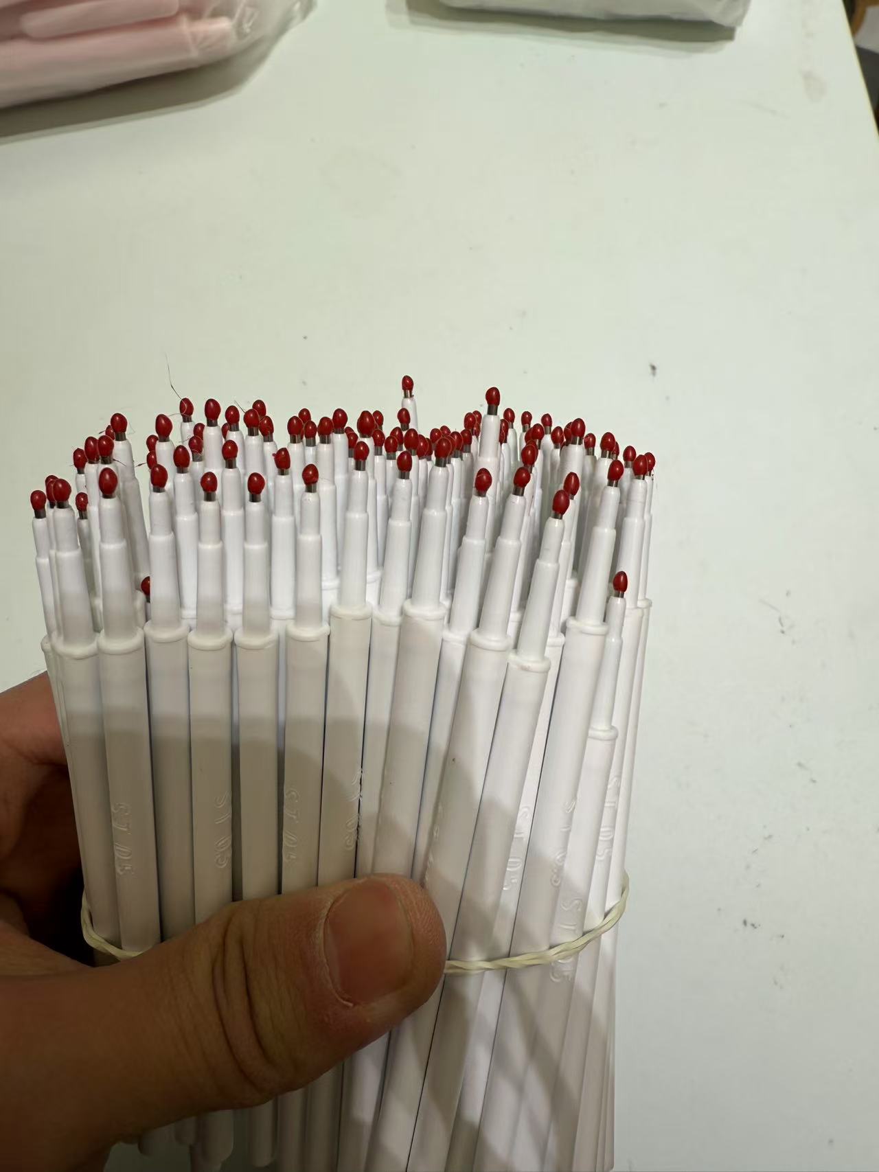 【双珠st黑色按动替芯-速干】按动替芯考试办公可用0.5mm