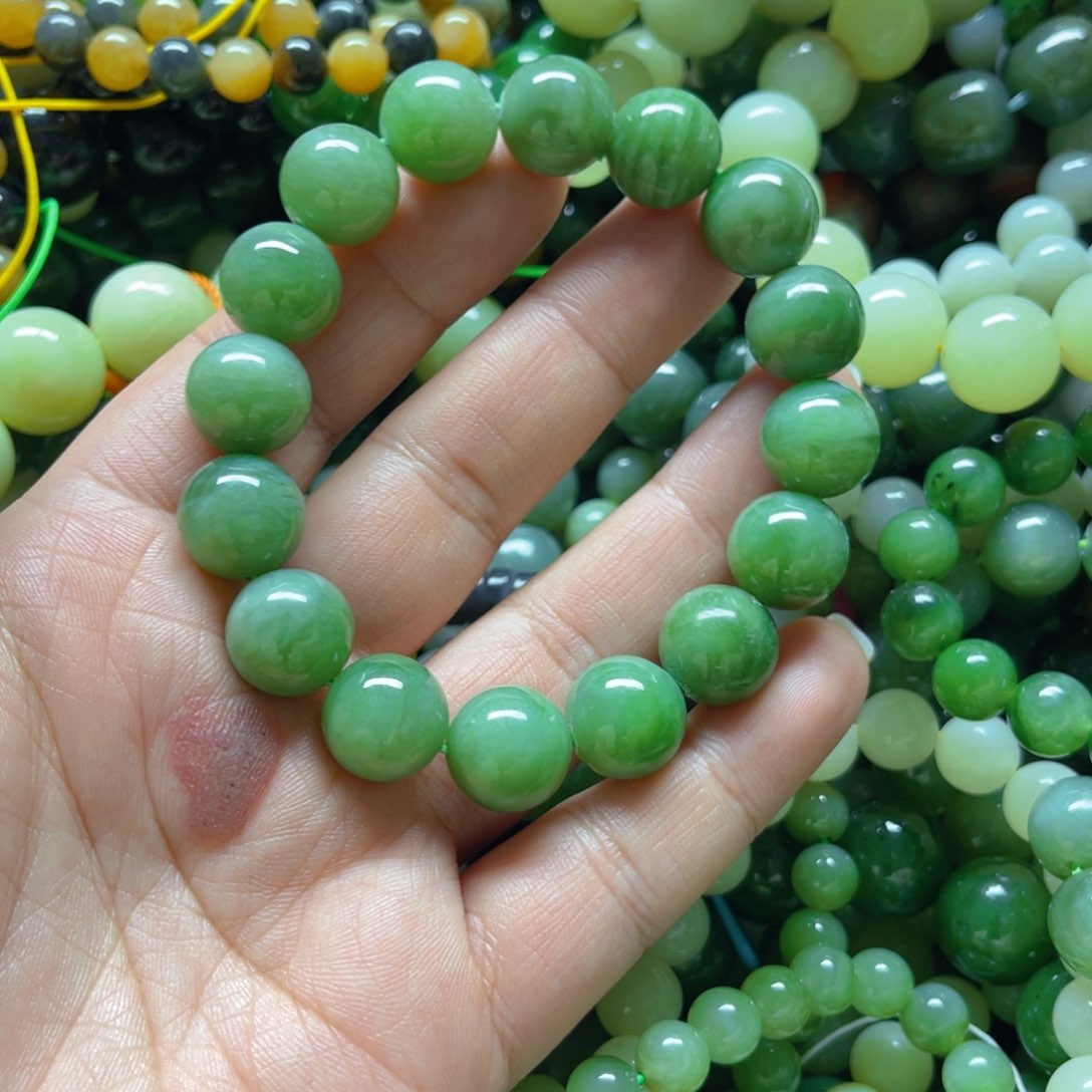 和田玉手链未镶嵌