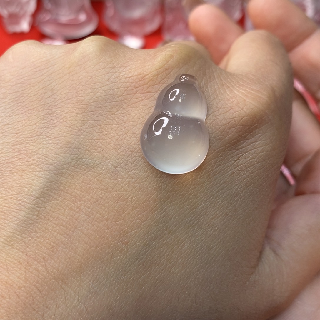 ****心石英质玉未镶嵌吊坠