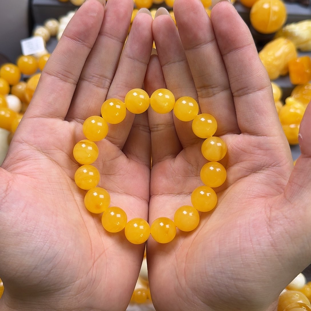 蜜蜡珠宝奇石未镶嵌13mm