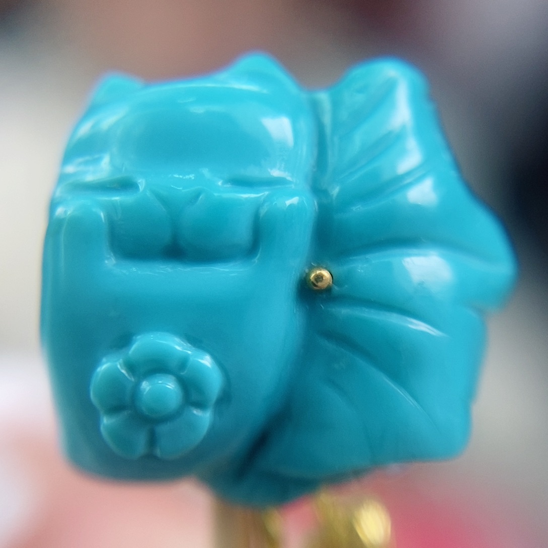 绿松石珠宝奇石未镶嵌