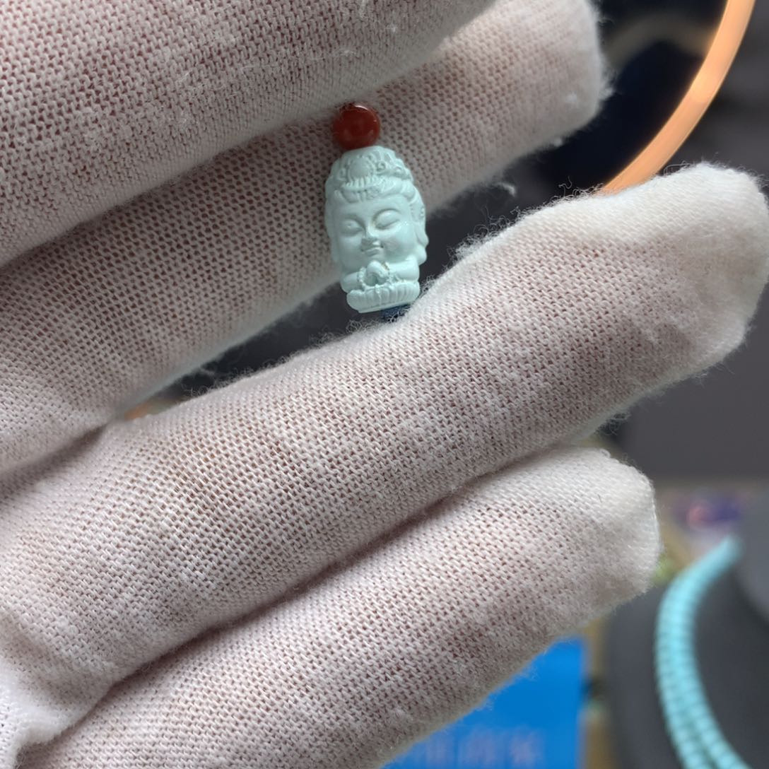 绿松石挂件未镶嵌