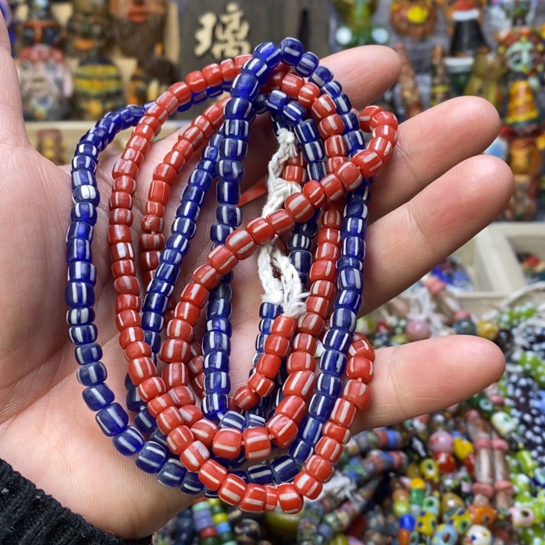 琉璃颈饰福利链子两条010