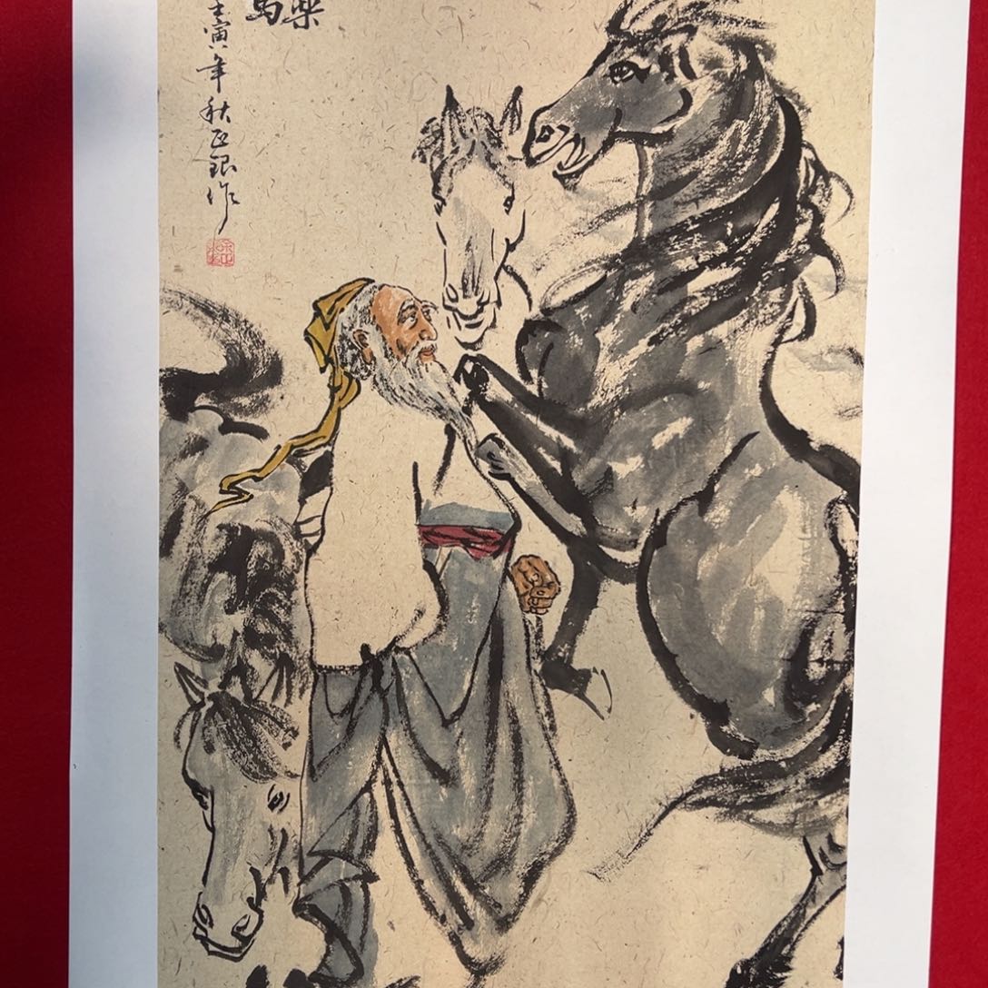 国画手绘国画作品