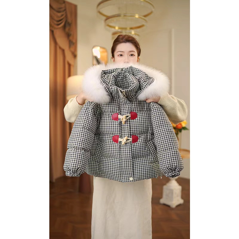 【现货】女童2025冬款棉服加厚新款洋气中大童儿童冬装棉袄3545