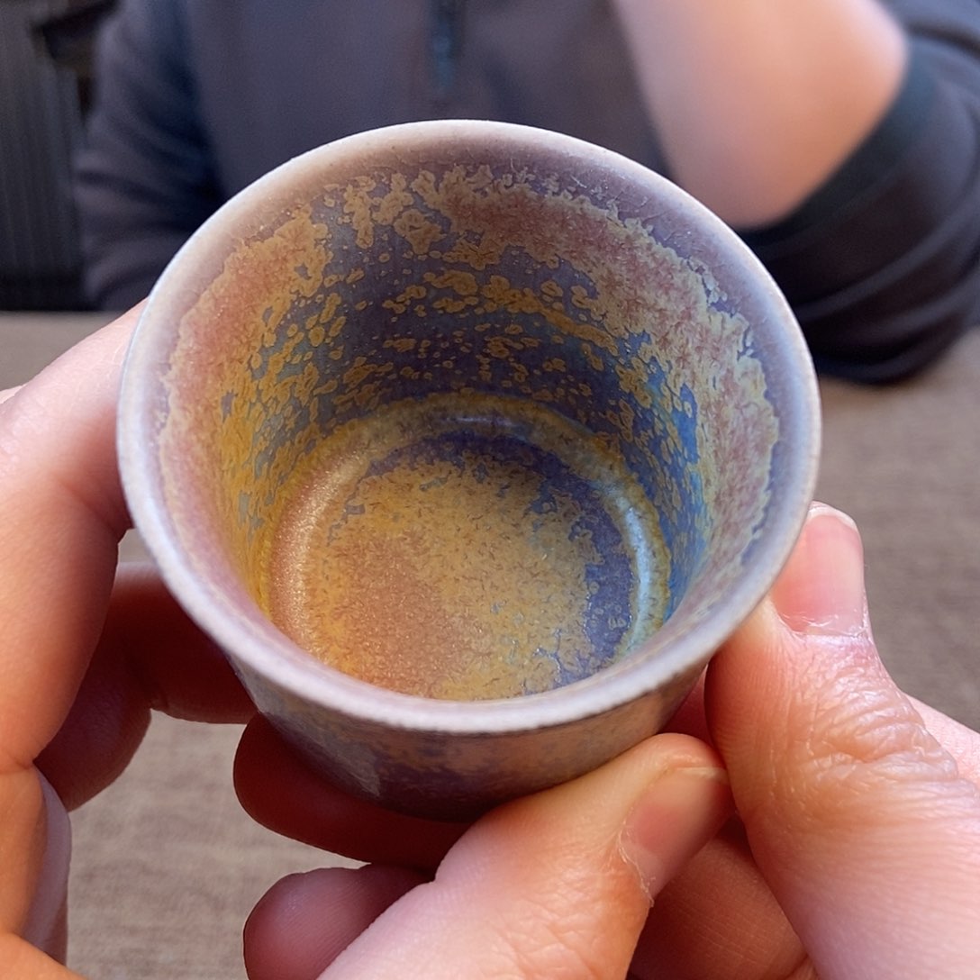 瓷片钧瓷主人杯杯