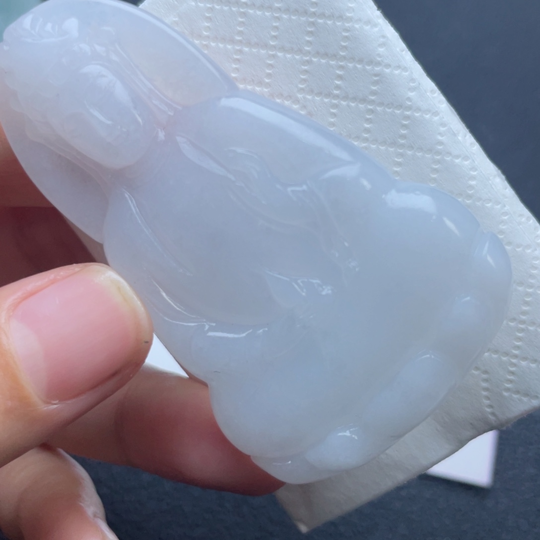 定制翡翠未镶嵌翡翠吊坠