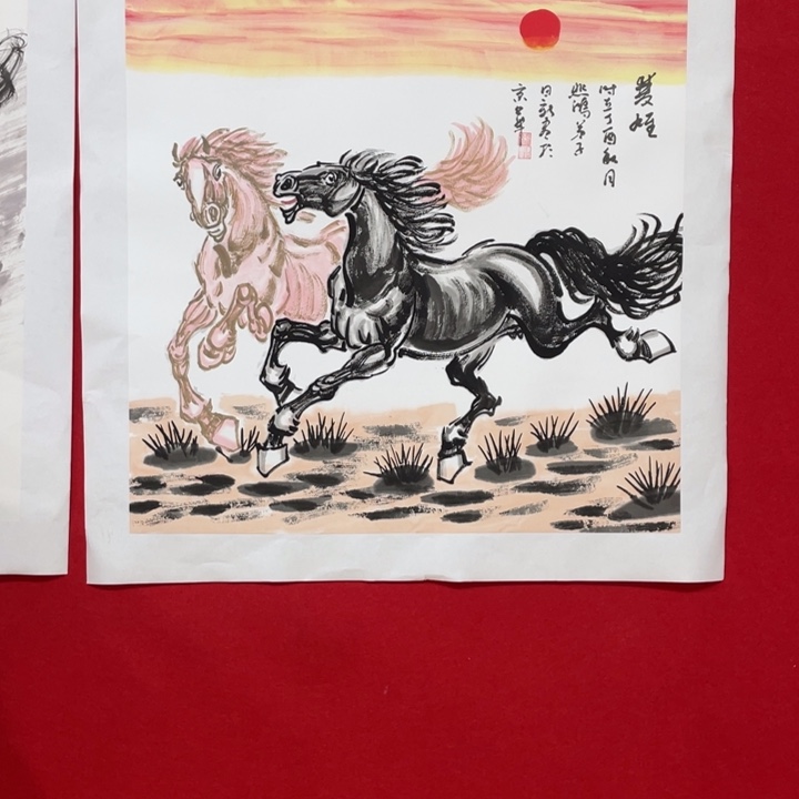 日新画作欣赏作品