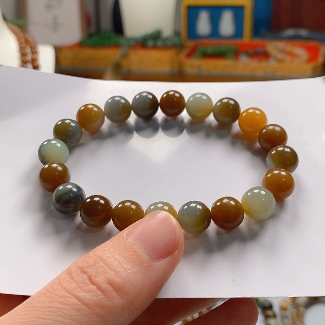 和田玉手串未镶嵌