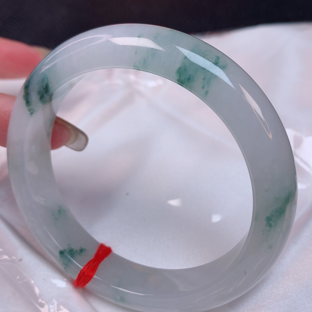 翡翠手镯未镶嵌58 翡翠手镯