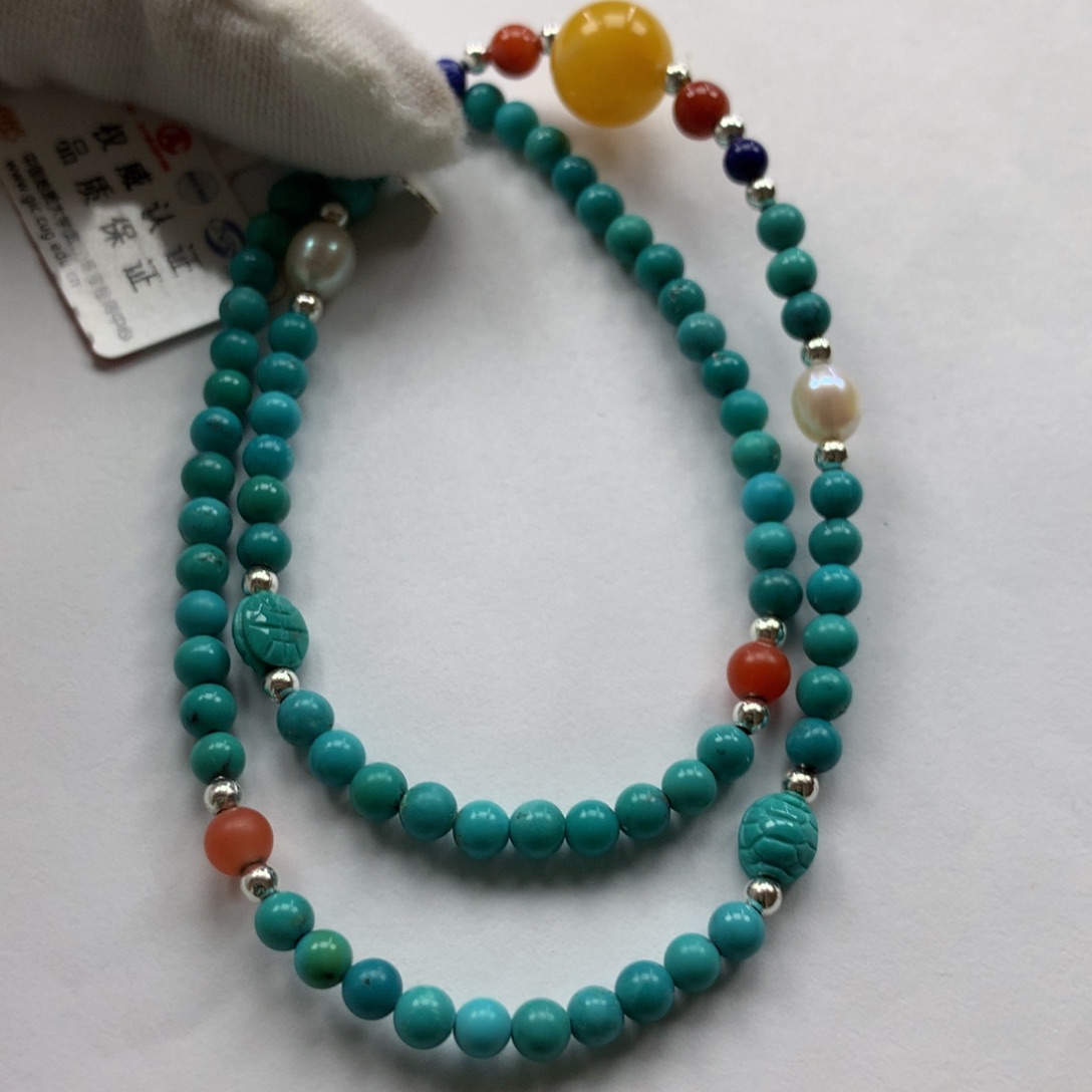 绿松石手串未镶嵌