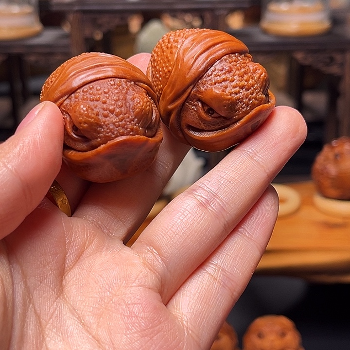 头***鲤橄榄核手串/手链吞金兽