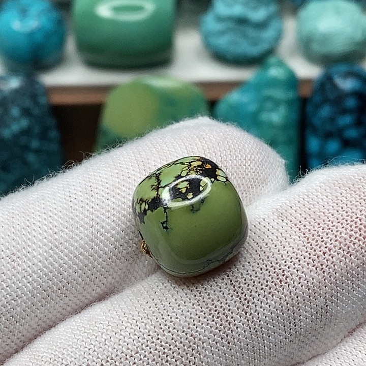 未镶嵌绿松石天然原矿 地大质检 抖音基地 顺丰发货