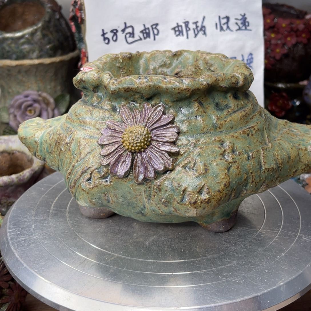 红陶李*意粗砂陶瓷花盆