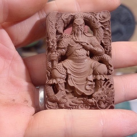 泥塑降真香方关公福利价