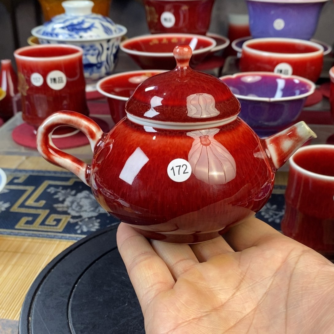 【闪购商品】景德镇名陶坊原矿郎红