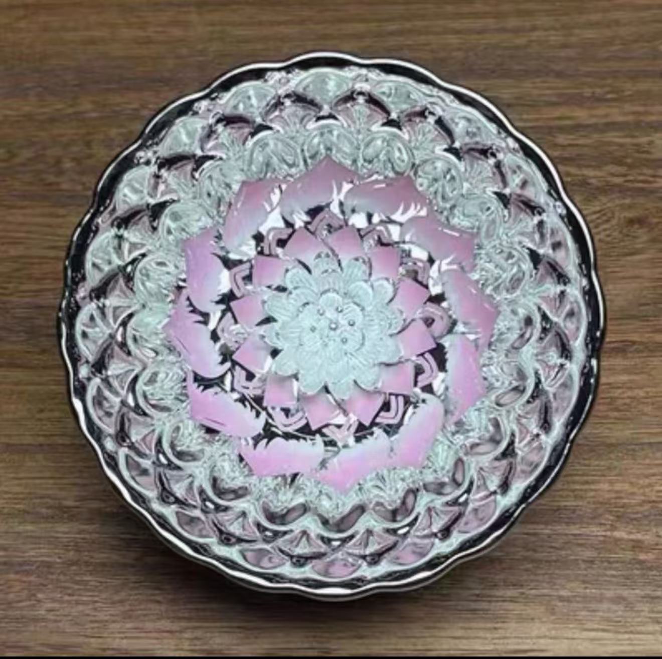 冰清玉洁粉莲花主人杯 手工茶器（无礼盒）