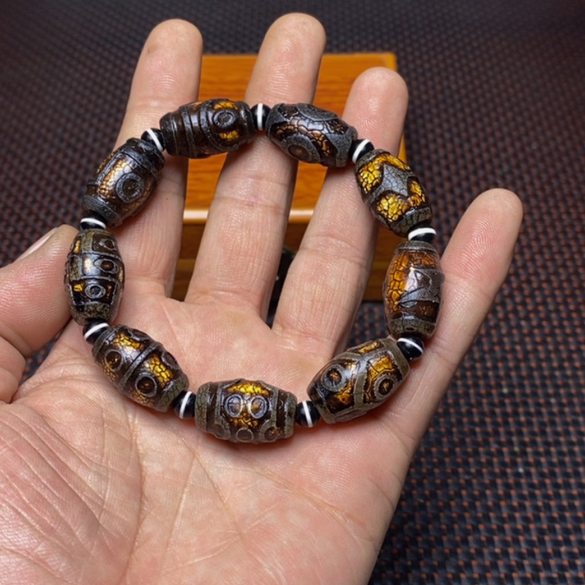 【闪购商品】玛瑙/玉髓手链未镶嵌哈***哥