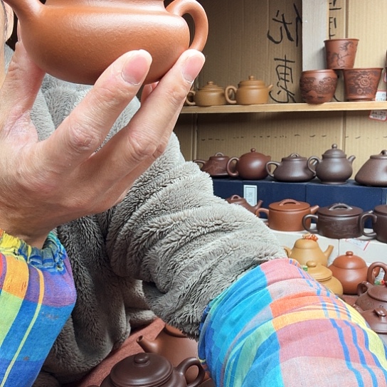 茶壶紫砂江***人宜兴紫砂原矿降坡泥