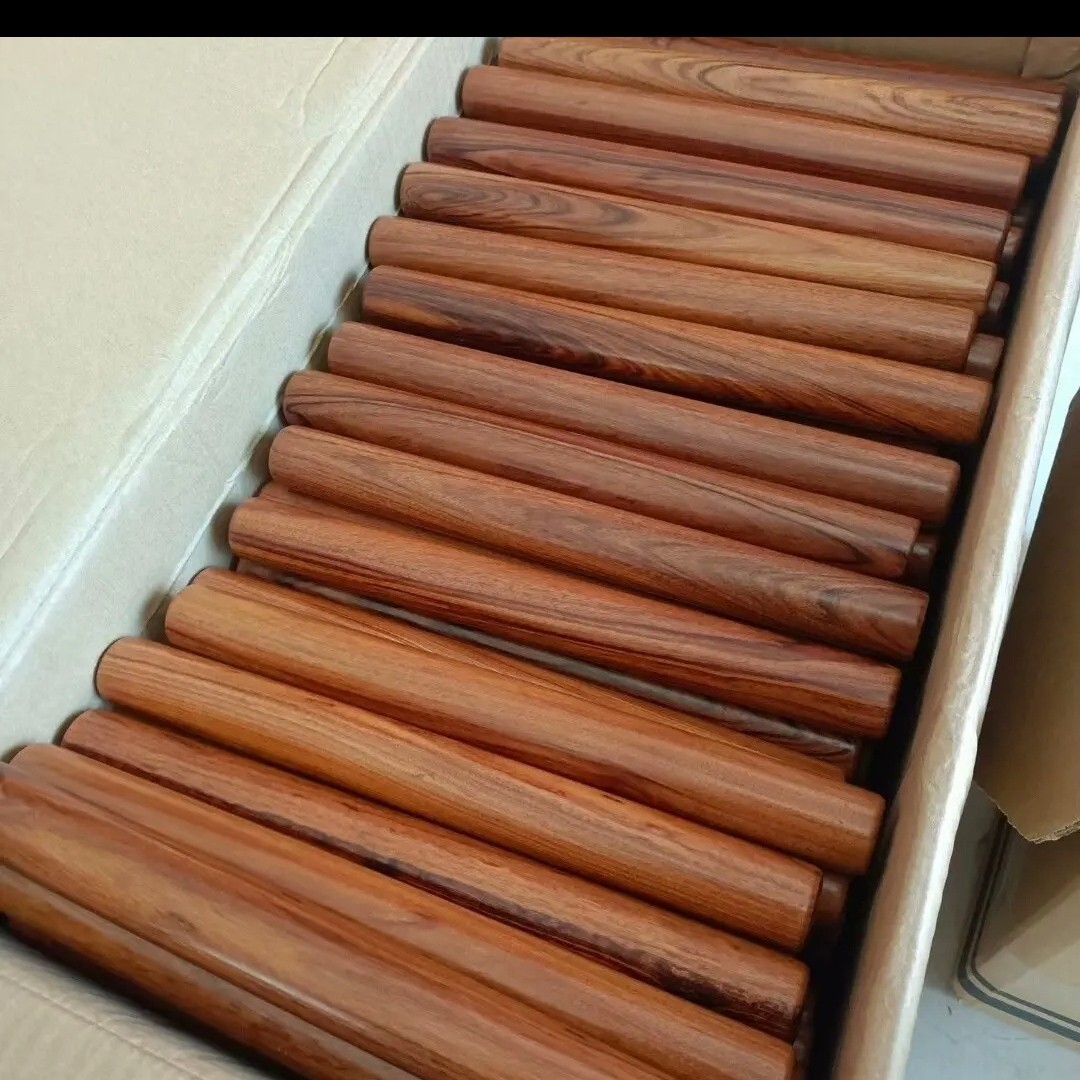 擀面杖无蜡木制雕刻酒店网红长款家用中式简约商用长度26.8直径