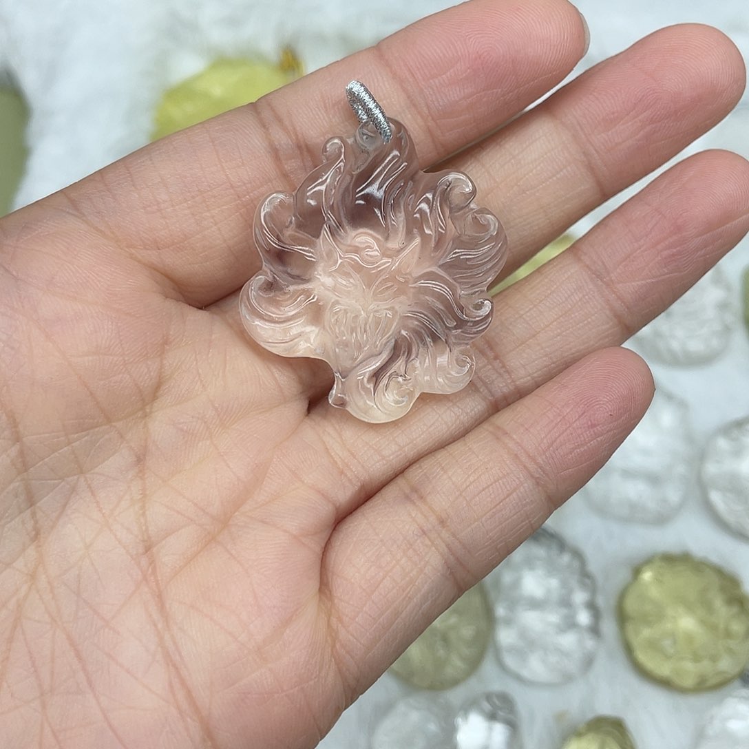 水晶吊坠配角未镶嵌