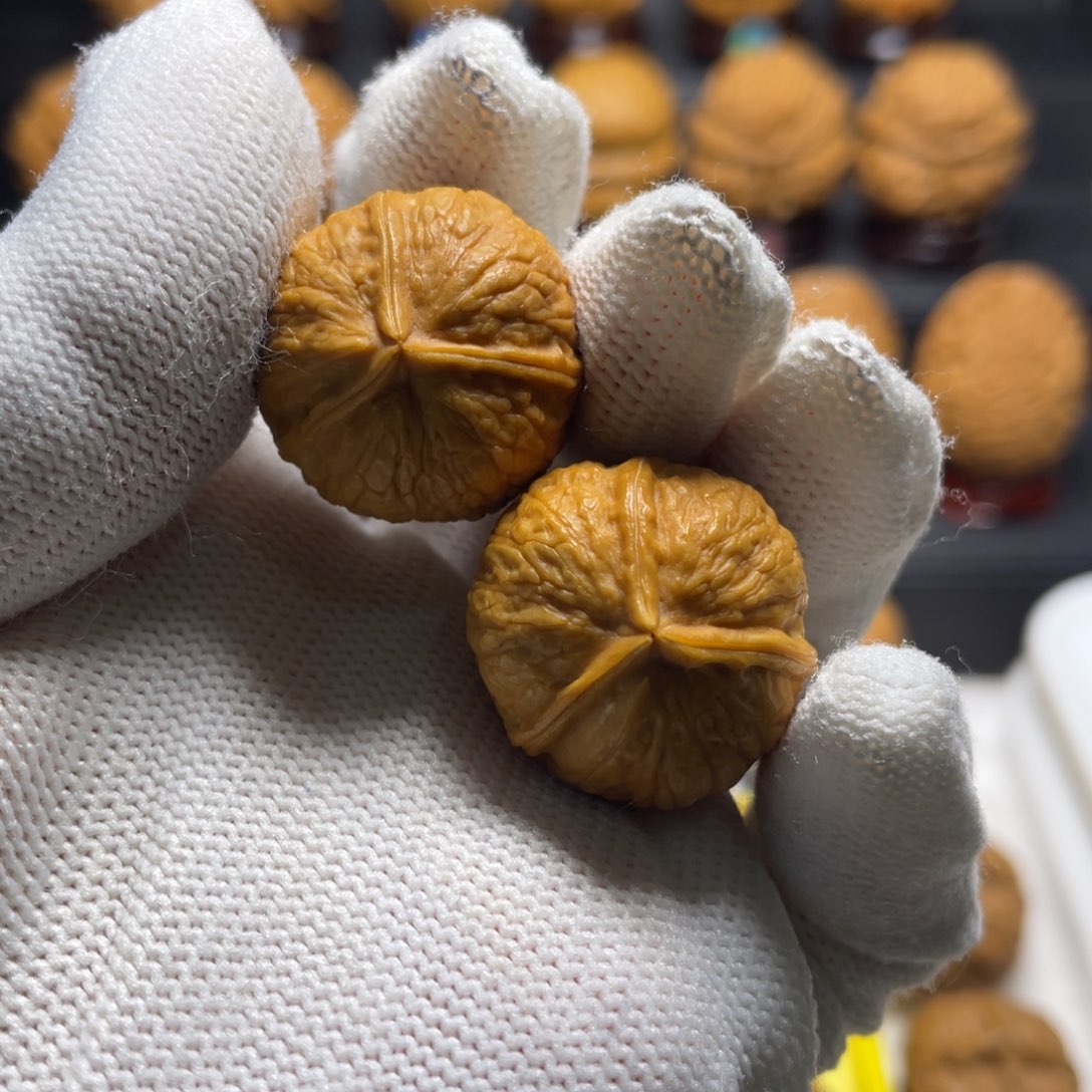 文玩核桃把件Y2三棱25尺